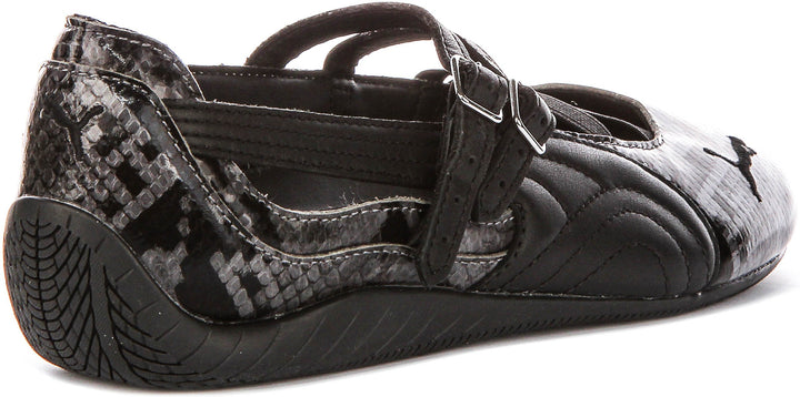 Puma SC Ballet Snake In Dark Grey Snake Print For Women