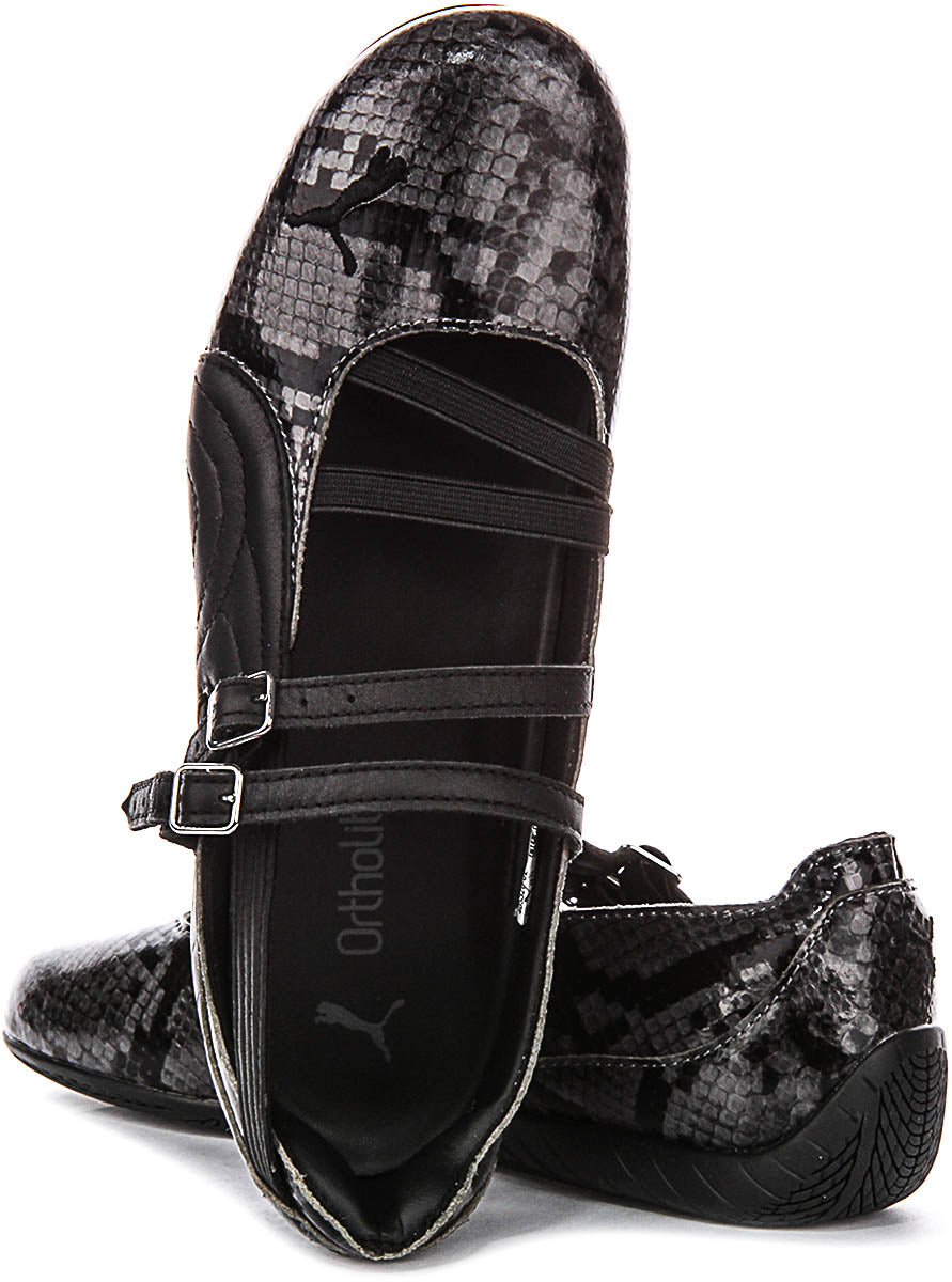 Puma SC Ballet Snake In Dark Grey Snake Print For Women