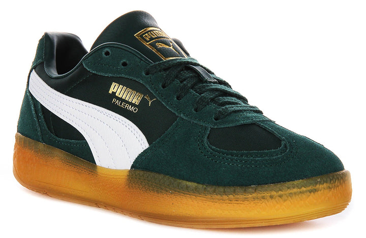Puma Palermo Moda Tongue In Vert pour Femmes