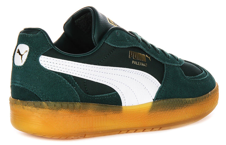 Puma Palermo Moda Tongue In Vert pour Femmes