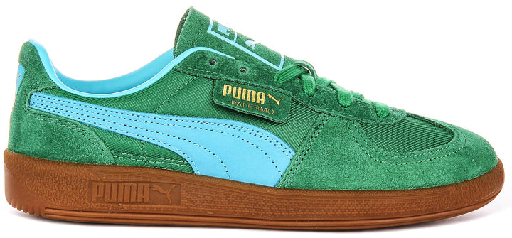 Puma Palermo Vintage en Vert Bleu