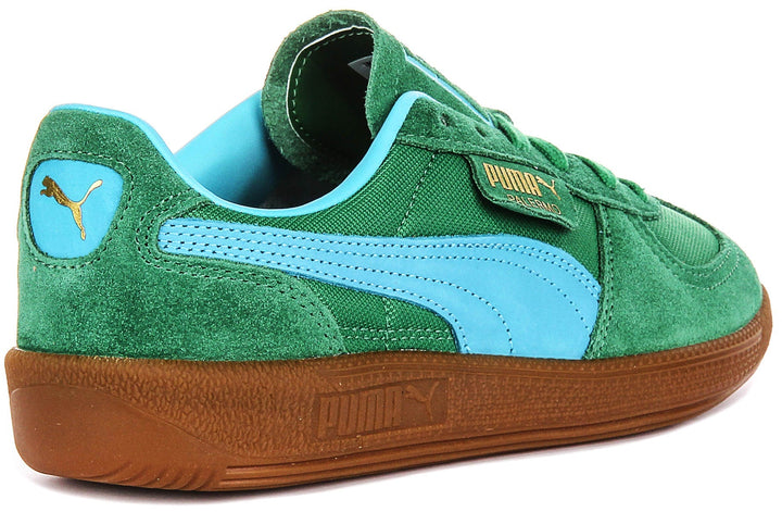 Puma Palermo Vintage en Vert Bleu