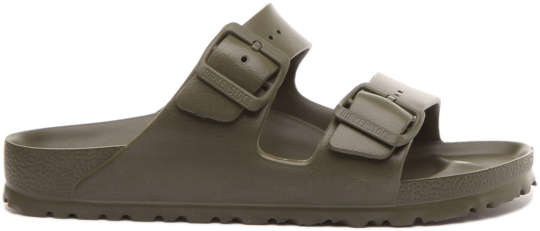 Birkenstock Arizona EVA Sandale à double lanière pour femme en kaki