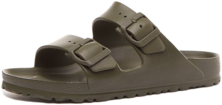Birkenstock Arizona EVA Sandale à double lanière pour femme en kaki