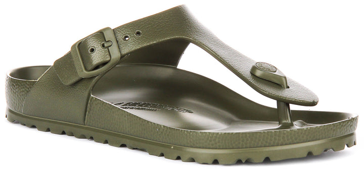 Birkenstock Gizeh Eva In Khaki | Regular Fit