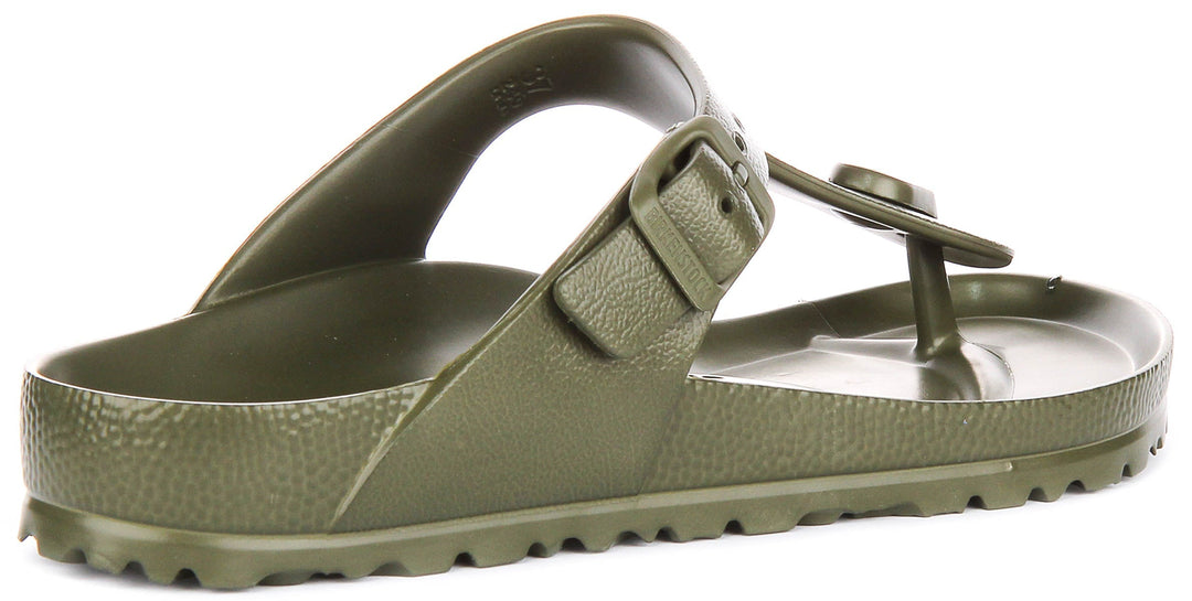 Birkenstock Gizeh Eva In Khaki | Regular Fit