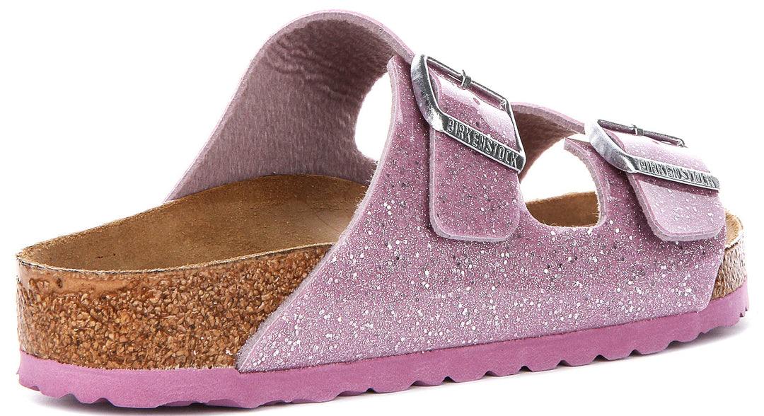 Birkenstock Arizona Kids Bs In Lavender For Juniors | Regular Fit