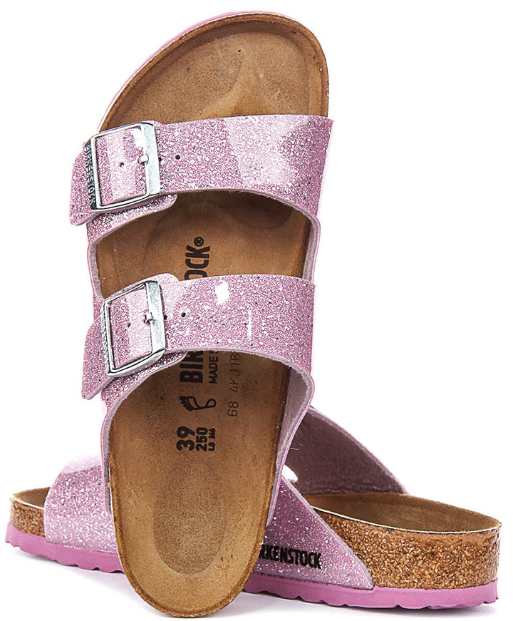 Birkenstock Arizona Kids Bs In Lavender For Juniors | Regular Fit