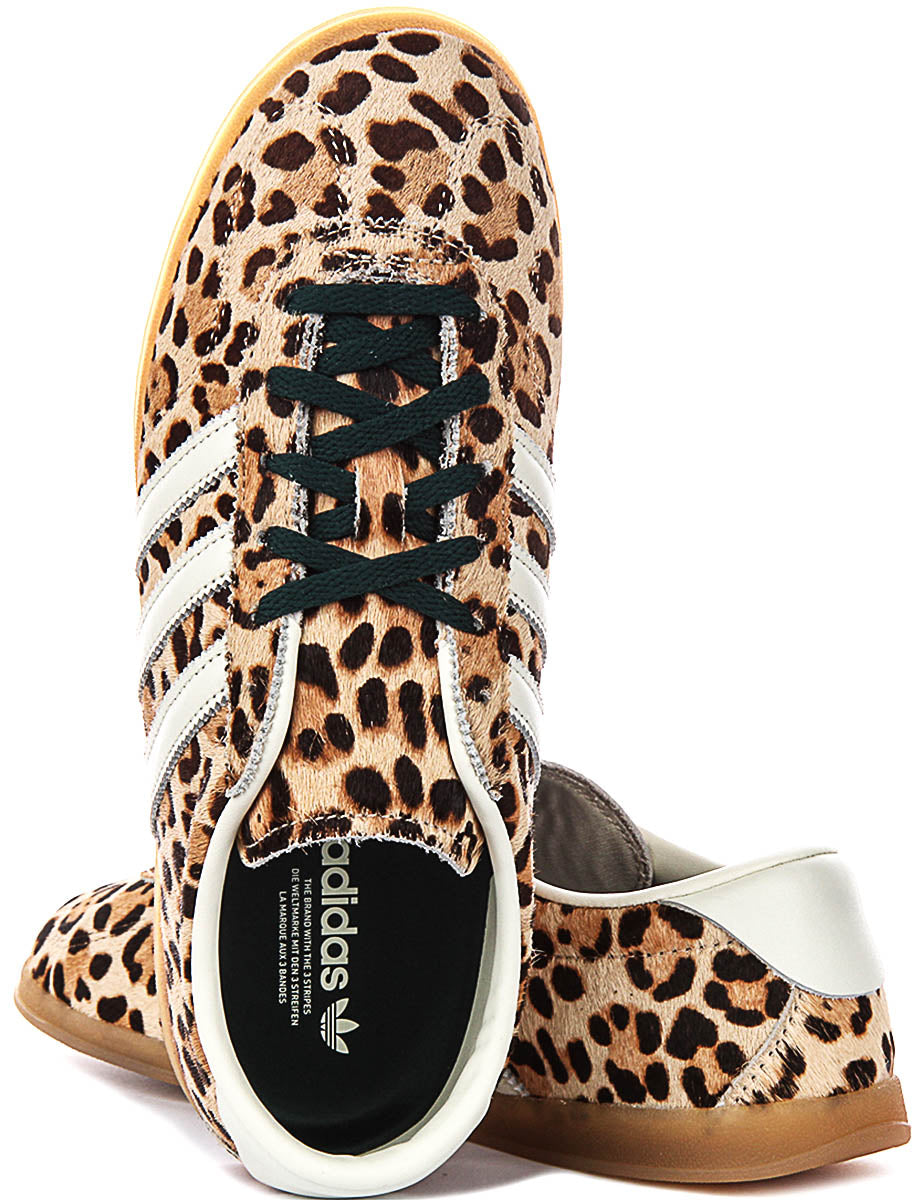 Adidas Gazelle Lo Pro In Leopard For Women