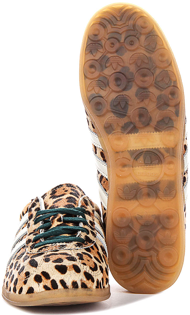 Adidas Gazelle Lo Pro In Leopard For Women