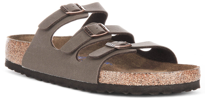 Birkenstock Florida Semelle Souple en Moca | Coupe Standard
