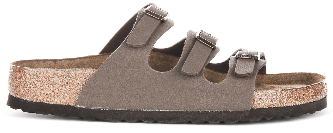 Birkenstock Florida Semelle Souple en Moca | Coupe Standard