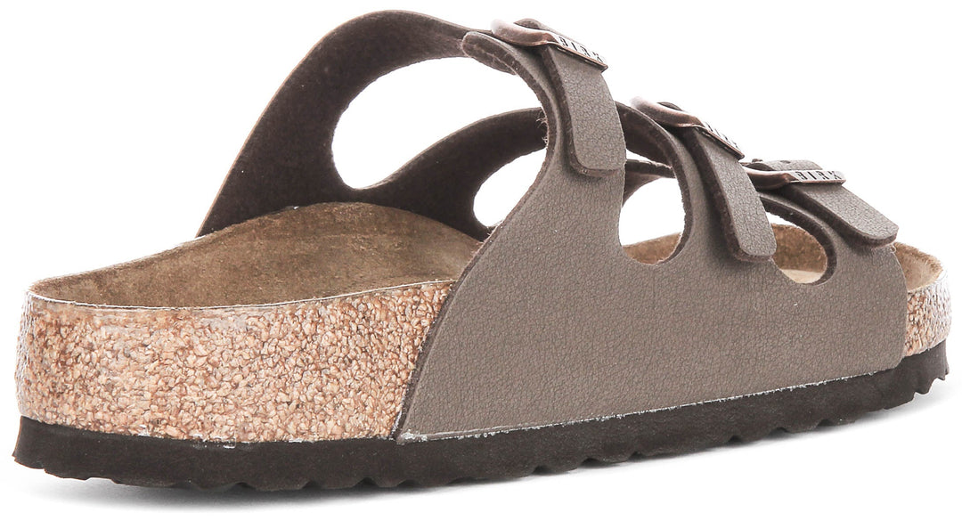 Birkenstock Florida Semelle Souple en Moca | Coupe Standard