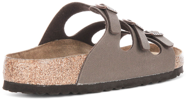 Birkenstock Florida Semelle Souple en Moca | Coupe Standard