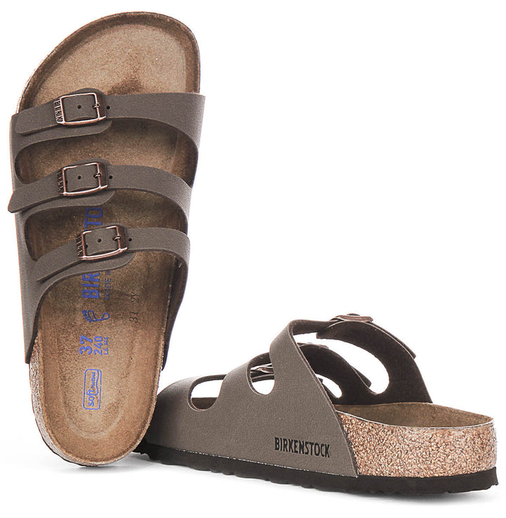 Birkenstock Florida Semelle Souple en Moca | Coupe Standard