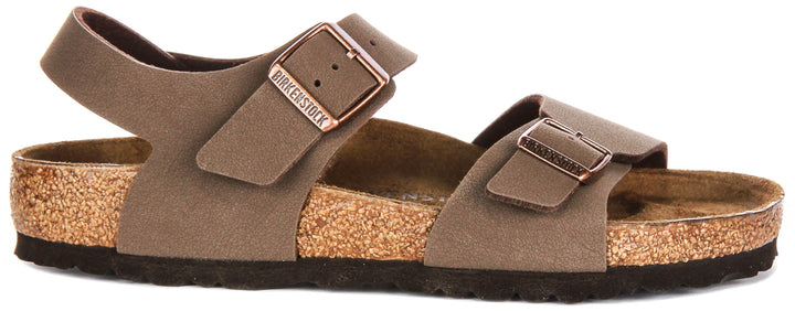Birkenstock New York Kids en Moca pour Juniors