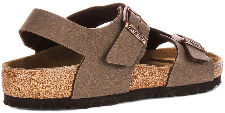 Birkenstock New York Kids en Moca pour Juniors