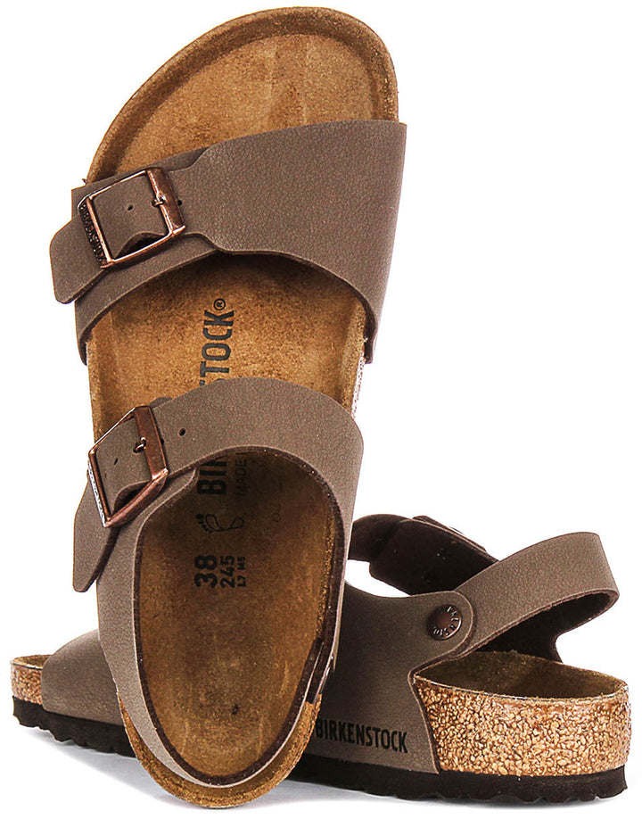 Birkenstock New York Kids en Moca pour Juniors