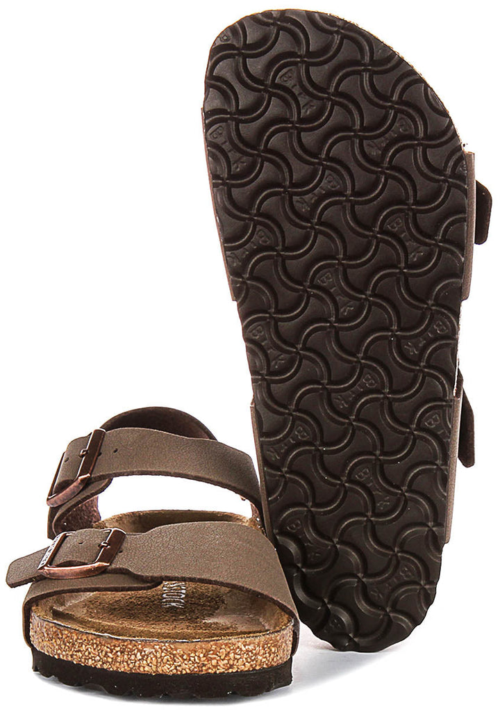 Birkenstock New York Kids en Moca pour Juniors