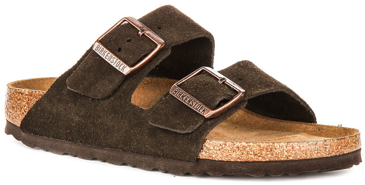 Birkenstock Arizona Softfootbed In Moca | Narrow Fit