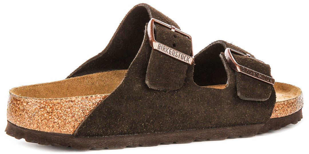 Birkenstock Arizona Softfootbed In Moca | Narrow Fit