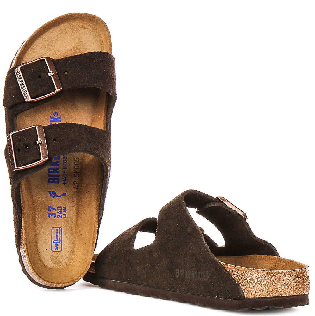 Birkenstock Arizona Softfootbed In Moca | Narrow Fit