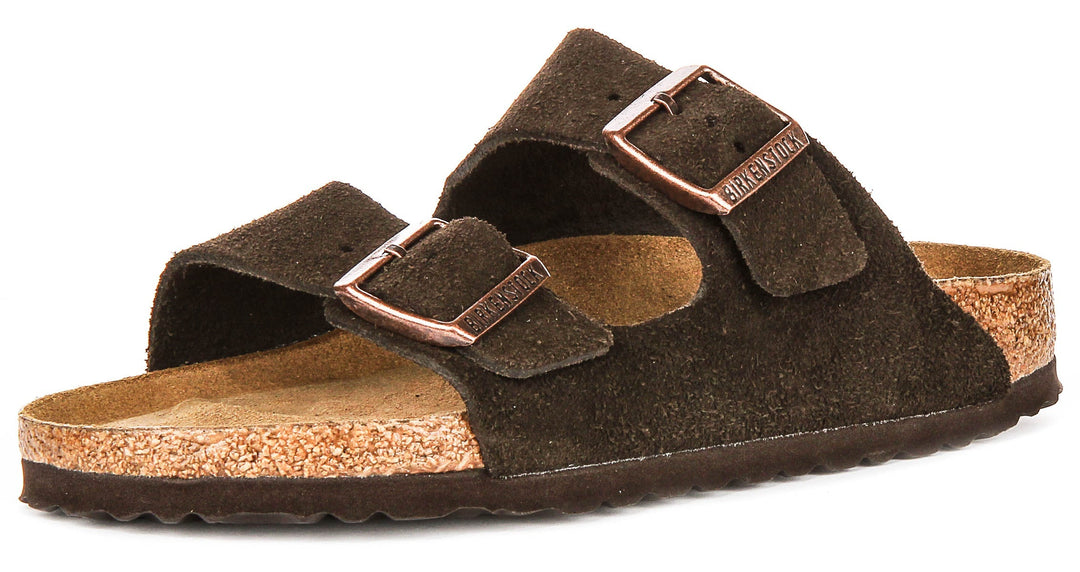 Birkenstock Arizona Softfootbed In Moca | Narrow Fit