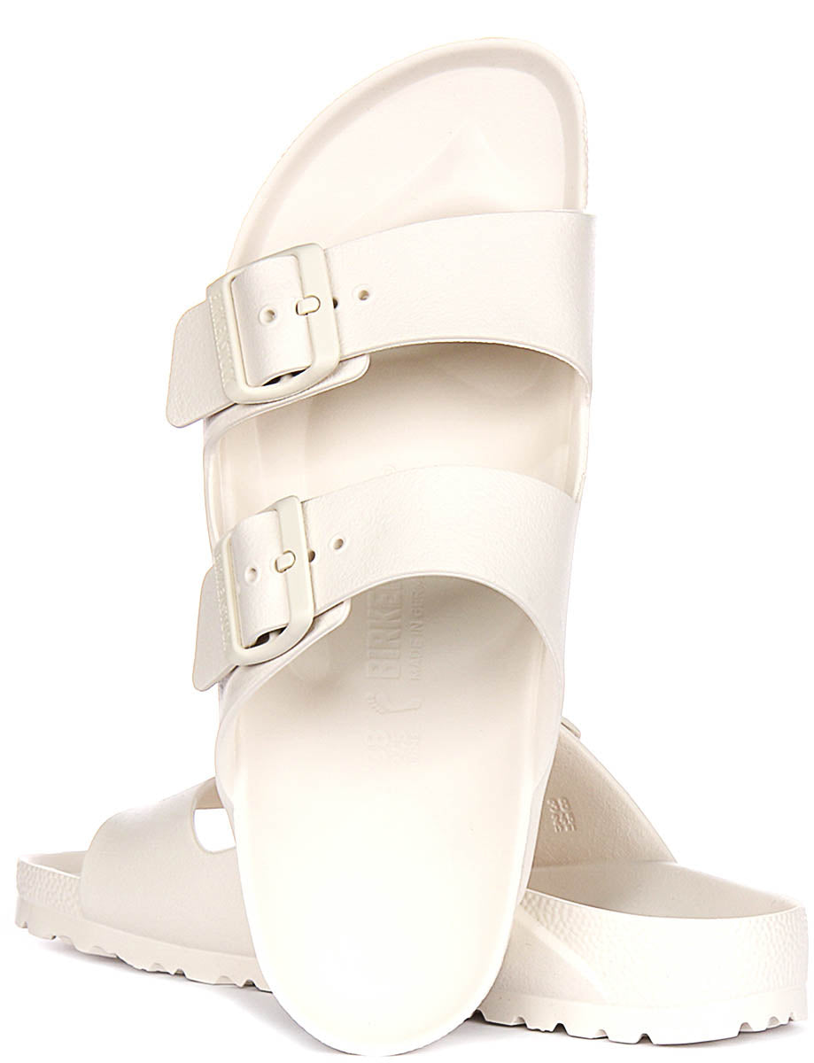 Birkenstock Arizona Eva In Off White | Narrow Fit