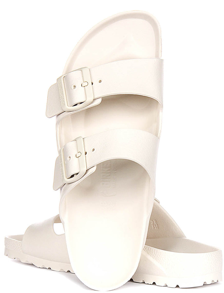 Birkenstock Arizona Eva In Off White | Narrow Fit