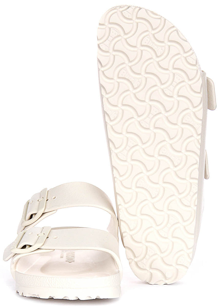 Birkenstock Arizona Eva In Off White | Narrow Fit