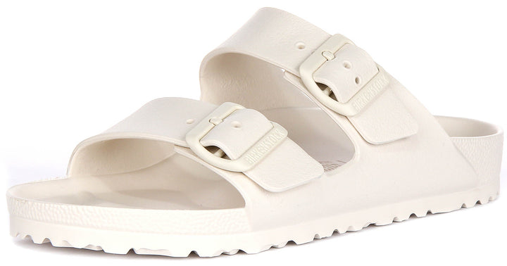 Birkenstock Arizona Eva In Off White | Narrow Fit