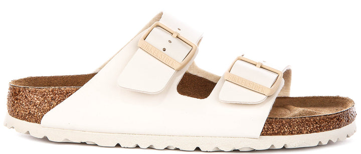 Birkenstock Arizona BS In Off White For Women | Narrow Fit Sandals