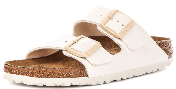 Birkenstock Arizona BS In Off White For Women | Narrow Fit Sandals