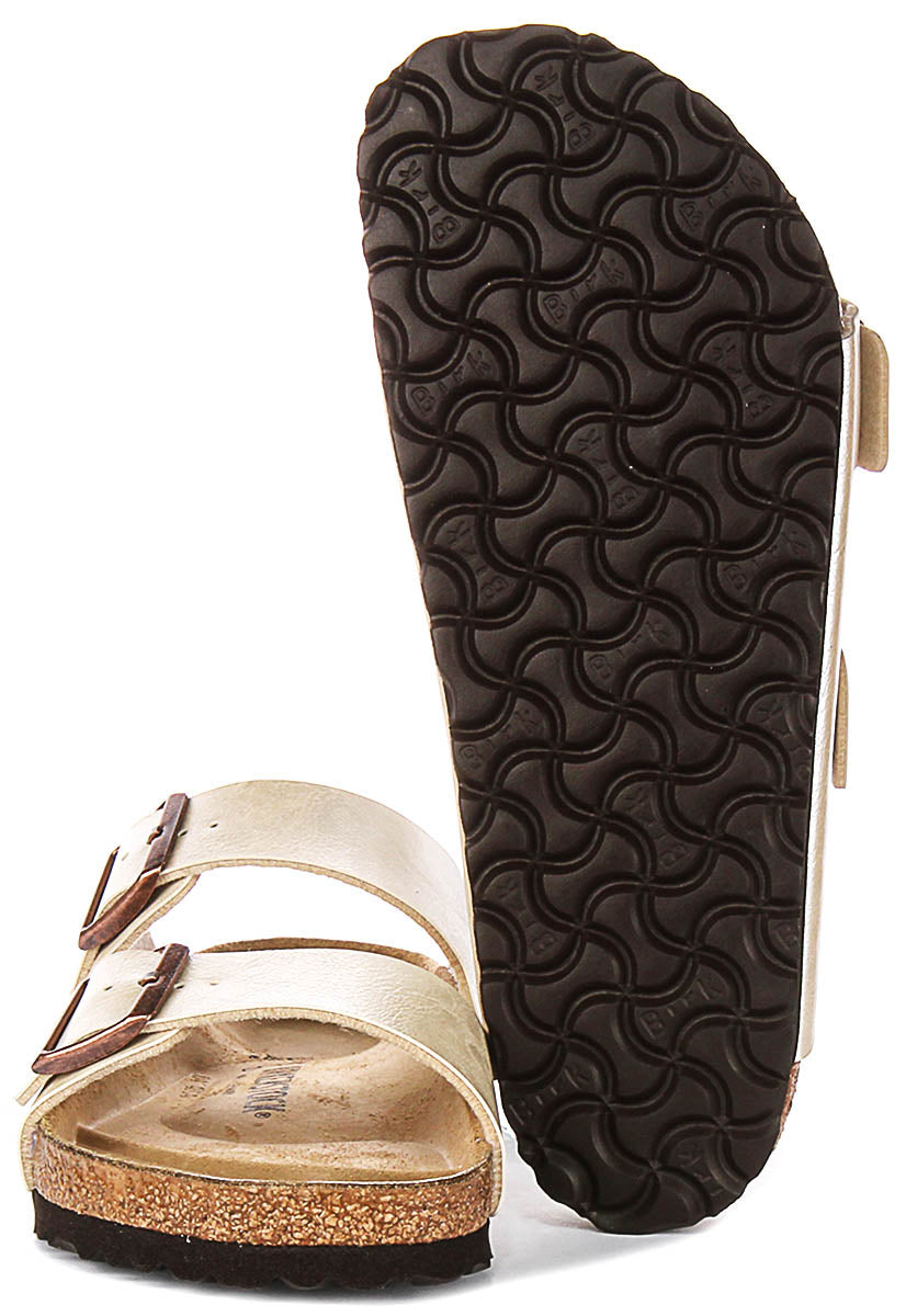 Birkenstock Arizona Bs en Blanc Perle | Coupe Standard