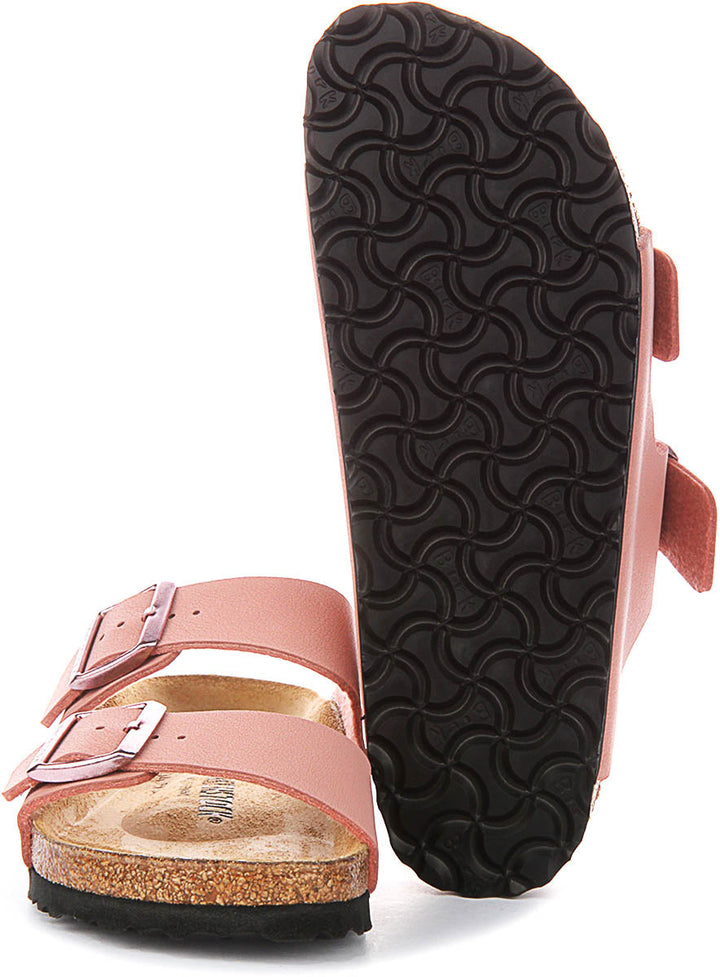 Birkenstock Arizona Kids Bs In Pink For Juniors | Narrow Fit