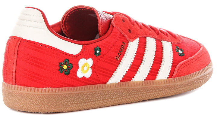 Adidas Samba OG X Liberty Print In Red White For Women