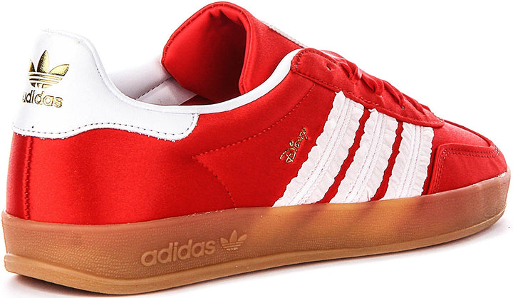 Adidas Gazelle Indoor J In Red White For Youth