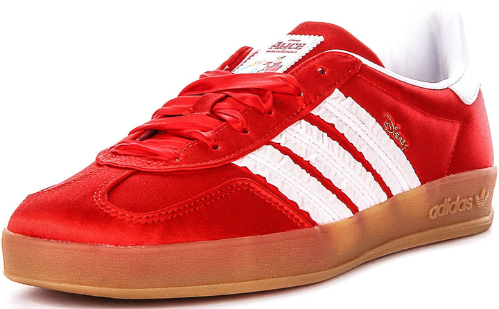 Adidas Gazelle Indoor J In Red White For Youth