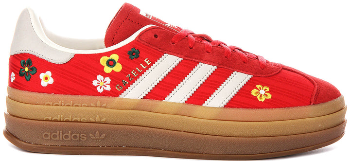 Adidas Gazelle Bold W X Liberty In Red White For Women