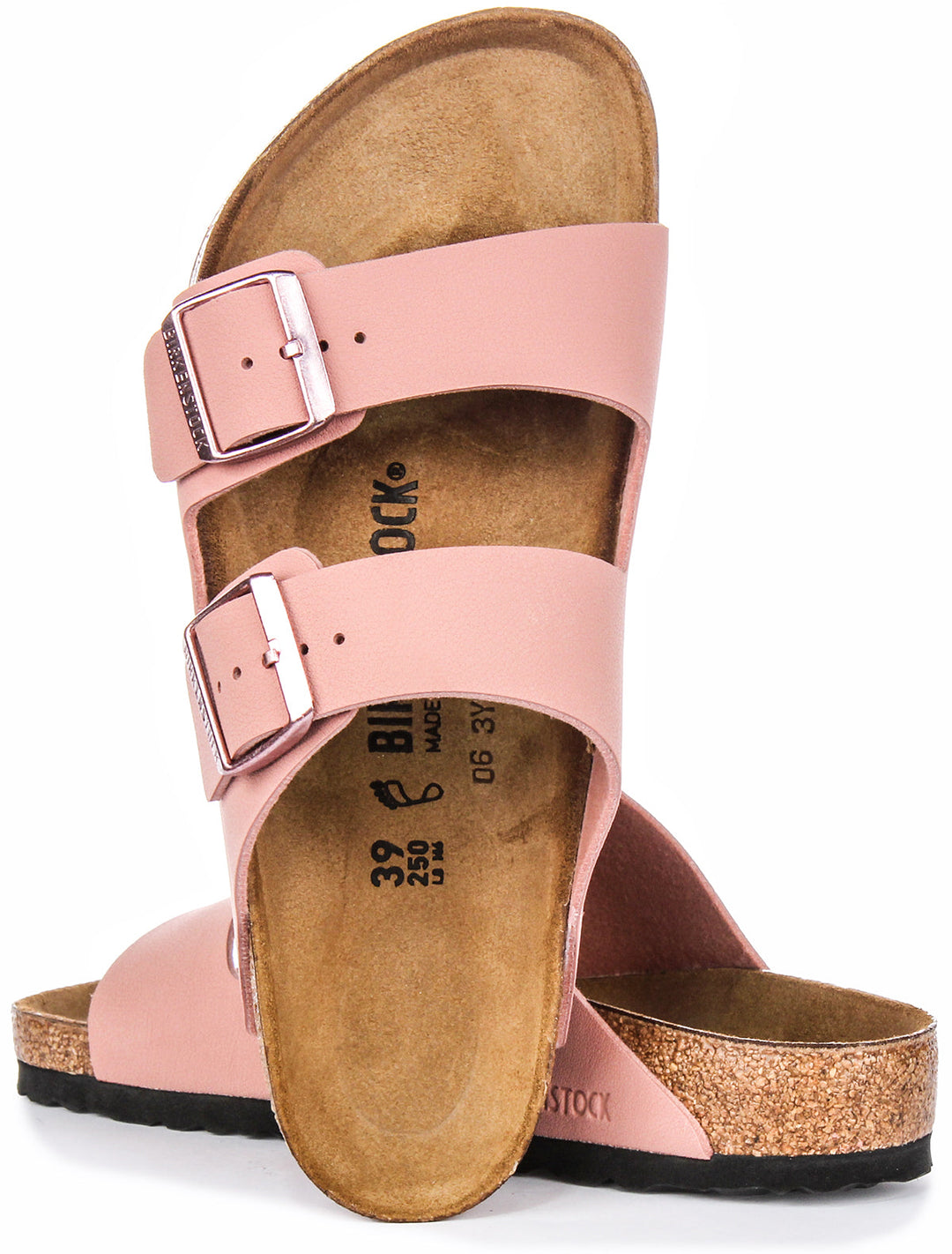Birkenstock Arizona Kids Bs In Rose For Juniors