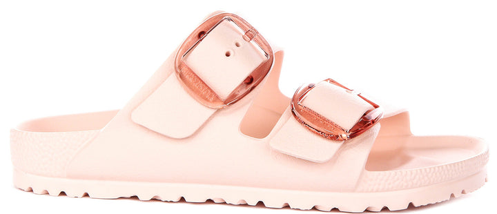 Birkenstock Arizona Big Buckle Eva In Rose For Women | Narrow Fit