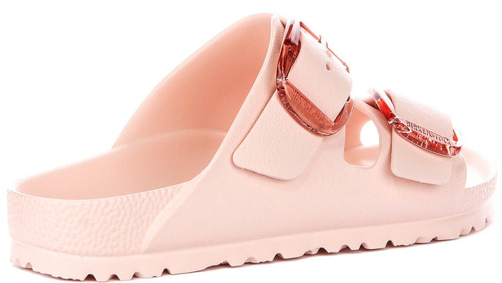Birkenstock Arizona Big Buckle Eva In Rose For Women | Narrow Fit