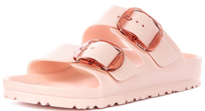 Birkenstock Arizona Big Buckle Eva In Rose For Women | Narrow Fit