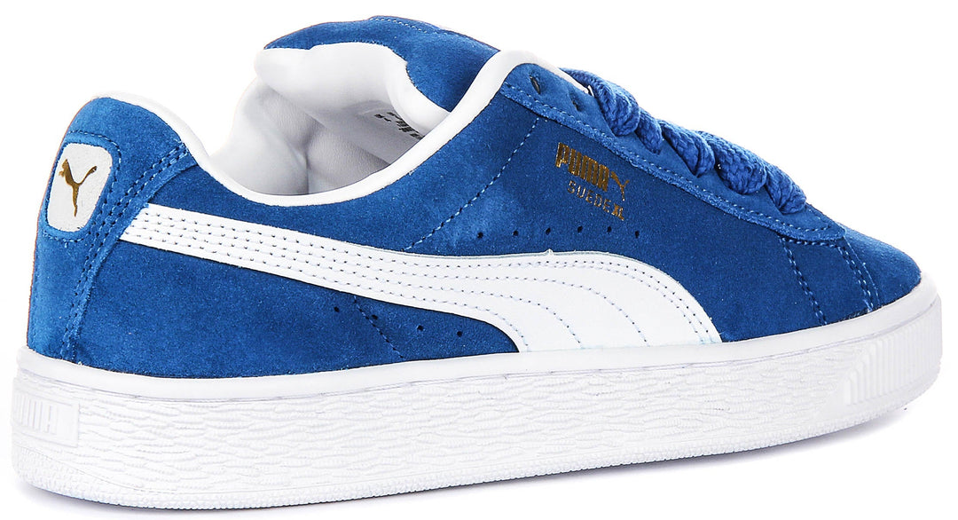 Puma Suede XL JR en Bleu Royal pour Junior
