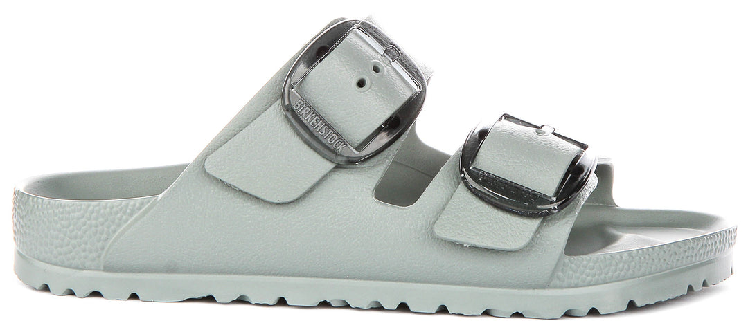 Birkenstock Arizona Big Buckle Eva In Sage Green For Women | Narrow Fit