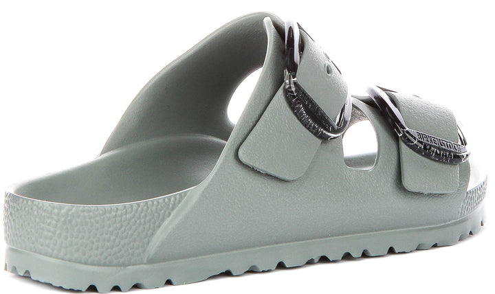 Birkenstock Arizona Big Buckle Eva In Sage Green For Women | Narrow Fit
