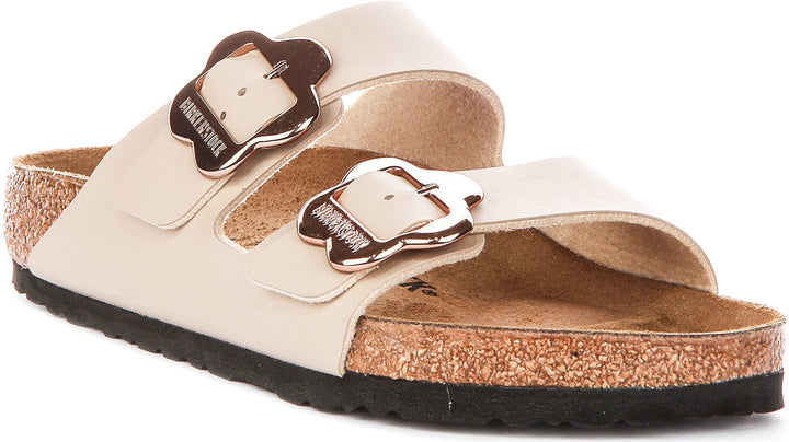 Birkenstock Arizona Floral Kids In Sand For Kid | Regular Fit