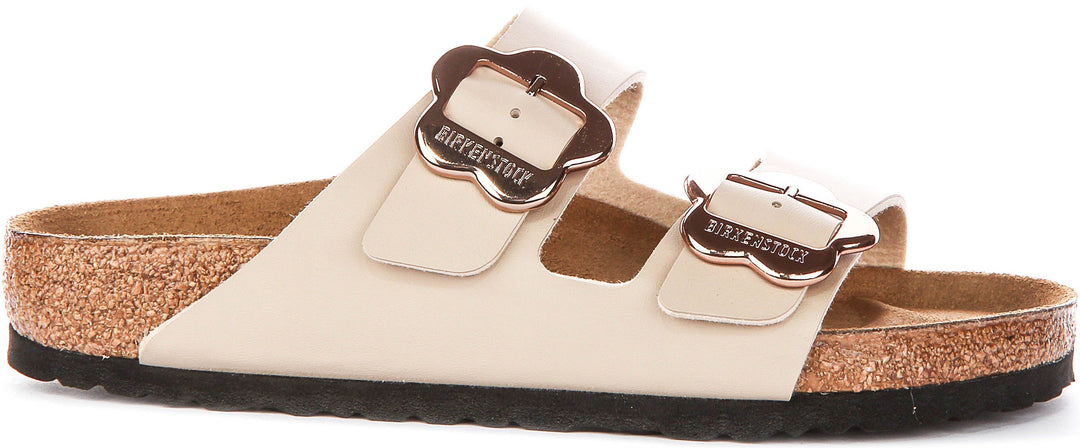 Birkenstock Arizona Floral Kids In Sand For Kid | Regular Fit