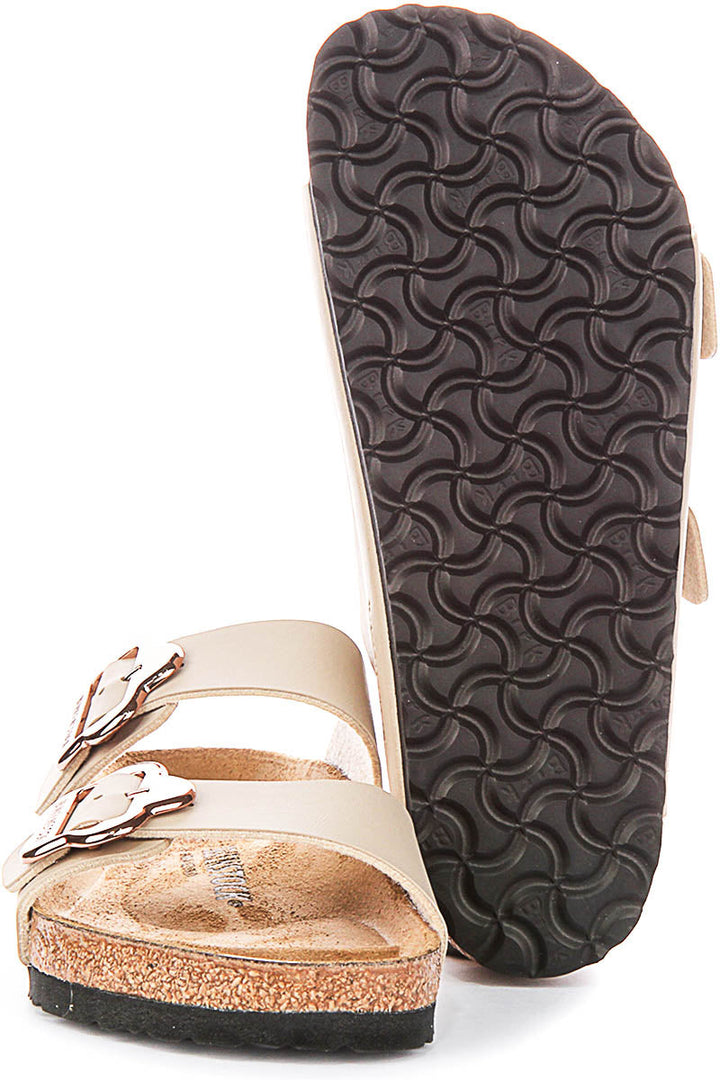 Birkenstock Arizona Floral Kids In Sand For Kid | Regular Fit