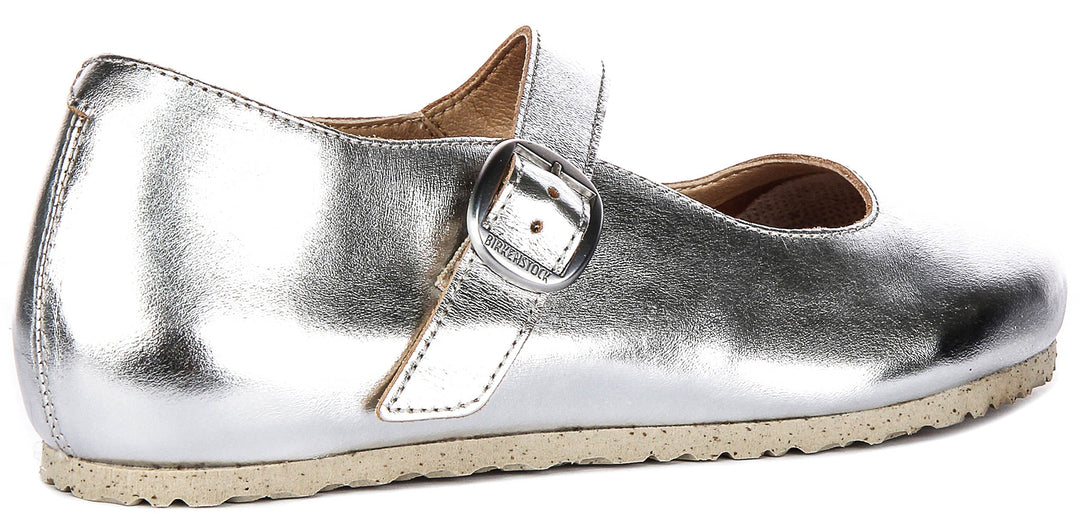 Birkenstock Tracy In Silver For Unisex